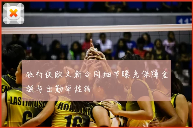 独行侠欧文新合同细节曝光保障金额与出勤率挂钩